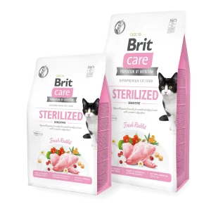 BRIT Care Grainfree Trockenfutter Katze Sterilized - Sensitive - Fresh Rabbit