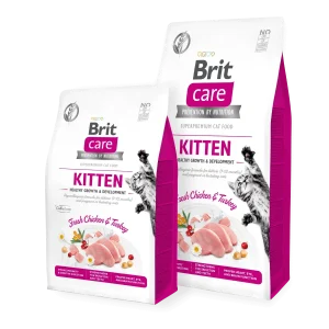 BRIT Care Grainfree Trockenfutter Kitten - Healthy Growth & Development - Fresh Chicken & Turkey
