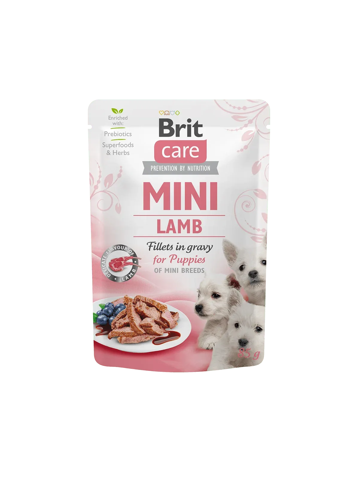 BRIT Care Mini Grainfree Hund Nassfutter Puppy - Lamb Fillets in Gravy