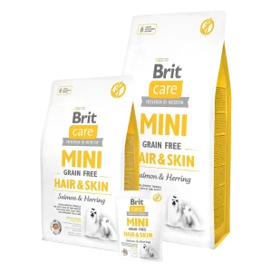 BRIT Care Mini Grainfree Hund Trockenfutter Hair & Skin - Salmon & Herring