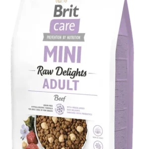 BRIT Care Mini Grainfree Hund Trockenfutter Raw Delights Beef