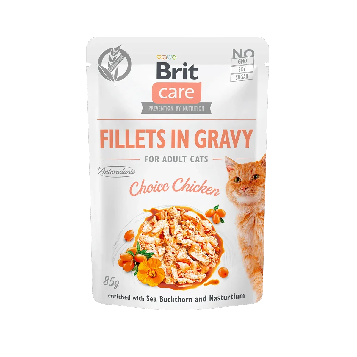 BRIT Care Nassfutter Katze Fillets in Gravy Choice Chicken