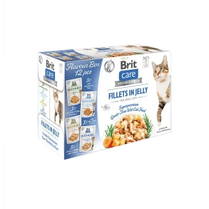 BRIT Care Nassfutter Katze Flavour box - Fillet in Jelly