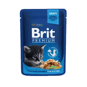 BRIT Premium by Nature Cat Chicken Chunks for Kitten