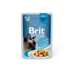 BRIT Premium by Nature Cat Delicate Fillets in Gravy with Chicken