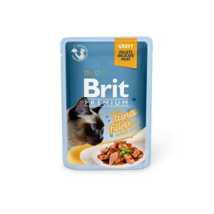 BRIT Premium by Nature Cat Delicate Fillets in Gravy with Tuna
