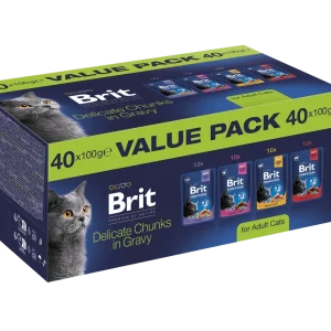 BRIT Premium by Nature Cat Value Pack for Adult Cats