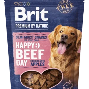 BRIT Premium by Nature Dog Semi-moist Snacks Beef with Apples