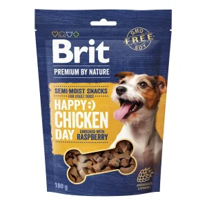 BRIT Premium by Nature Dog Semi-moist Snacks Chicken with Raspberry