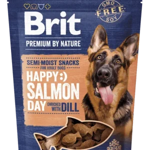 BRIT Premium by Nature Dog Semi-moist Snacks Salmon with Dill