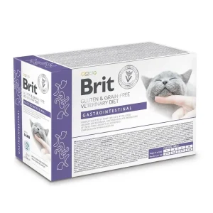 BRIT Veterinary Diet Cat Fillets in Gravy Gastrointestinal