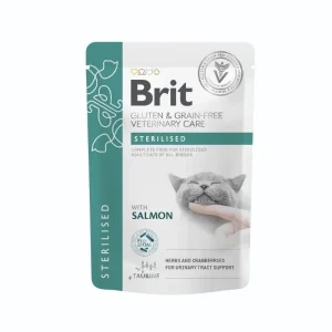 BRIT Veterinary Diet Cat Fillets in Gravy Sterilised