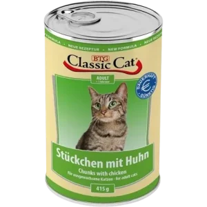 BTG Classic Cat Dose Stückchen mit Huhn 415 g