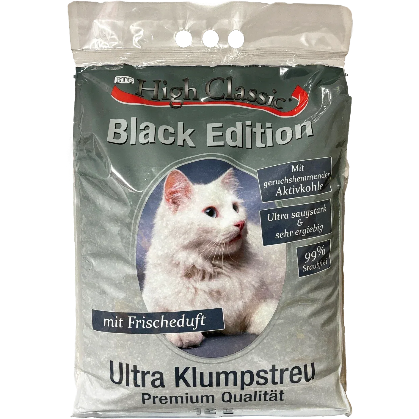 BTG Classic Cat Katzenstreu High Black Edition