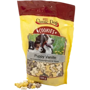 BTG Classic Dog Cookies Puppy Vanille 500 g