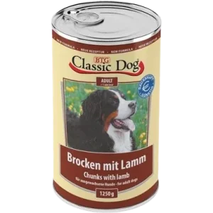 BTG Classic Dog Dose Brocken mit Lamm 1250 g