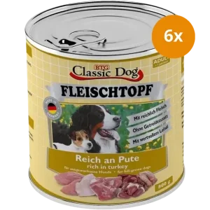BTG Classic Dog Fleischtopf Adult Reich an Pute 800 g