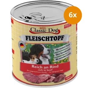 BTG Classic Dog Fleischtopf Adult Reich an Rind 800 g
