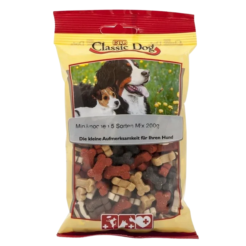 BTG Classic Dog Mini Knochen Mix 200 g