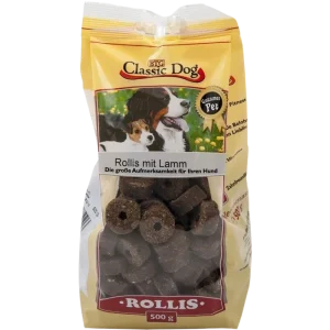 BTG Classic Dog Rollis mit Lamm 500 g