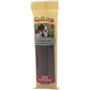 BTG Classic Dog Snack Big Sticks Lamm & Reis 300 g