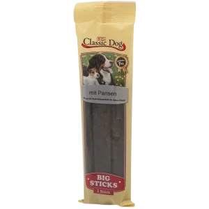 BTG Classic Dog Snack Big Sticks Pansen 300 g