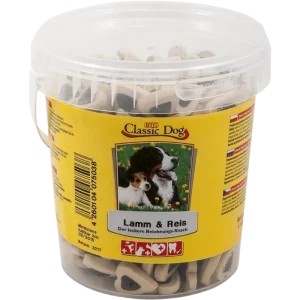 BTG Classic Dog Snack Eimer Lamm & Reis 500 g