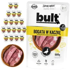 BULT Nassfutter für Hunde Beutel 20 x 500 g Ente