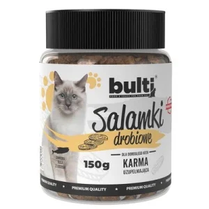 BULTI Salamis Katzensnack – Fleischsnack 150 g Geflügel