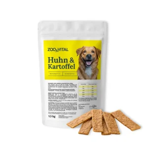 Bundle: zooVital Huhn & Kartoffel + Hühner Fleischstreifen