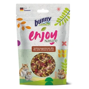 bunny EnjoyNature Seidenraupenlarven 40g | DAS FUTTERHAUS