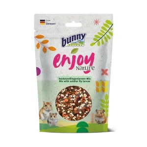 bunny EnjoyNature Soldatenfliegenlarven 80g | DAS FUTTERHAUS