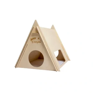 bunny Zeltbett braun | DAS FUTTERHAUS