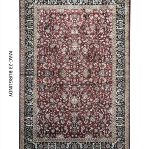 Burgundy Persian Seide Carpet - HaustierPro
