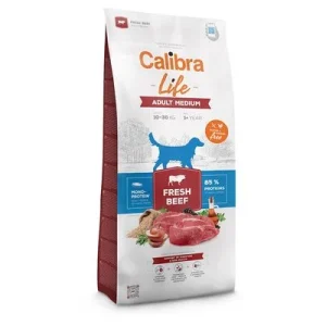 Calibra Life Adult Medium Breed mit frischem Rind 12 kg