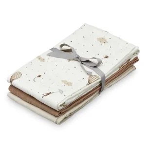 Cam Cam Copenhagen Stoffwindel - 3er-Pack - GOTS - Mix Dreamland/Camel/Helles Sand mit Klettverschluss-System - HaustierPro