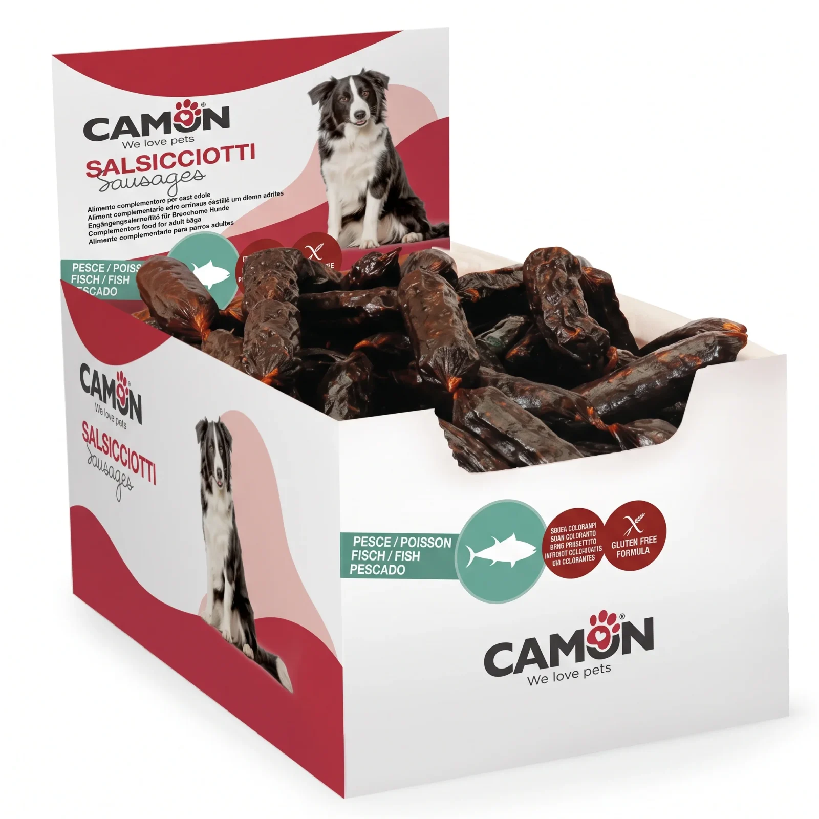 CAMON Endloswürstchen für Hunde – 200 Stück, 8 cm - Image 2