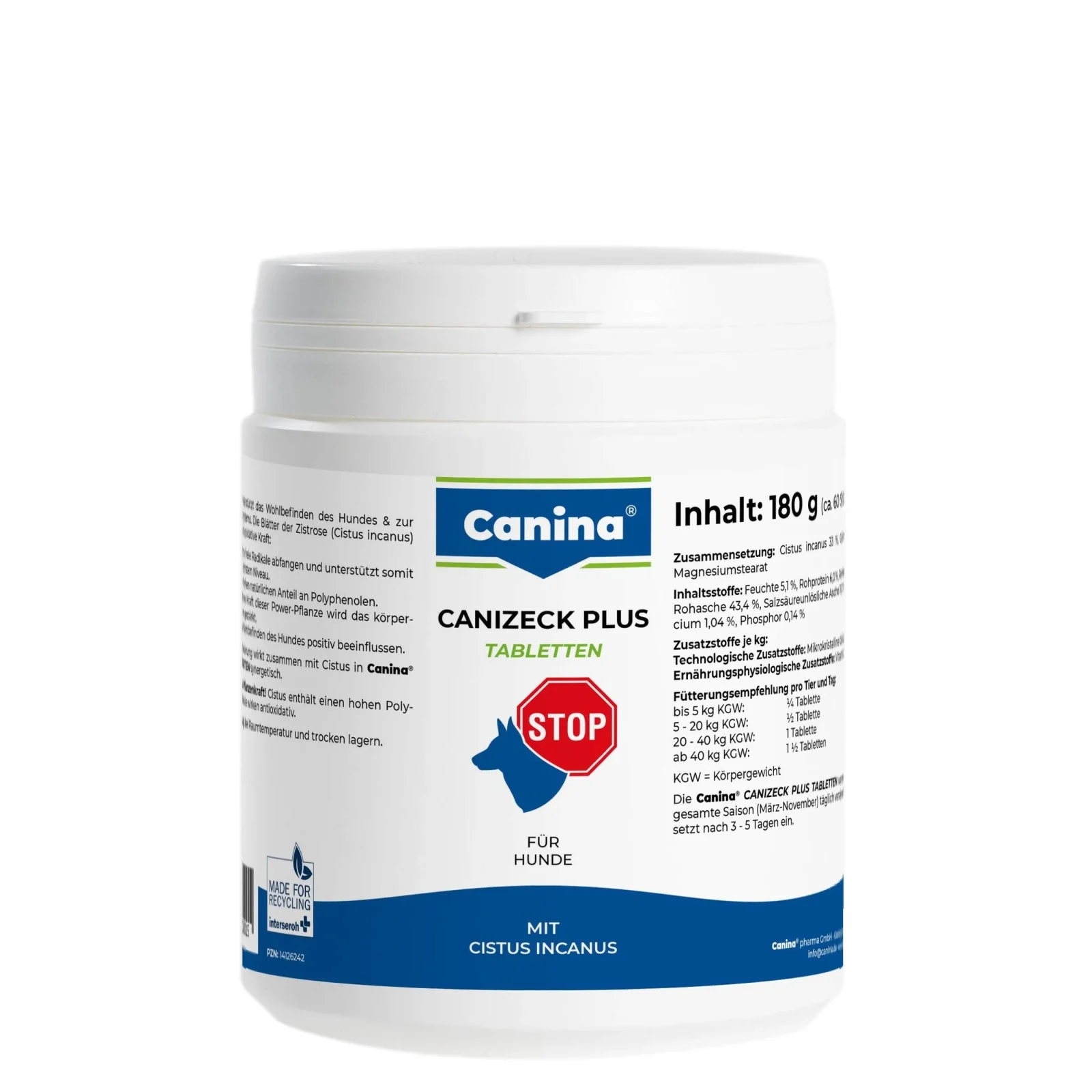 Canina Canizeck Plus Tabletten - Image 2