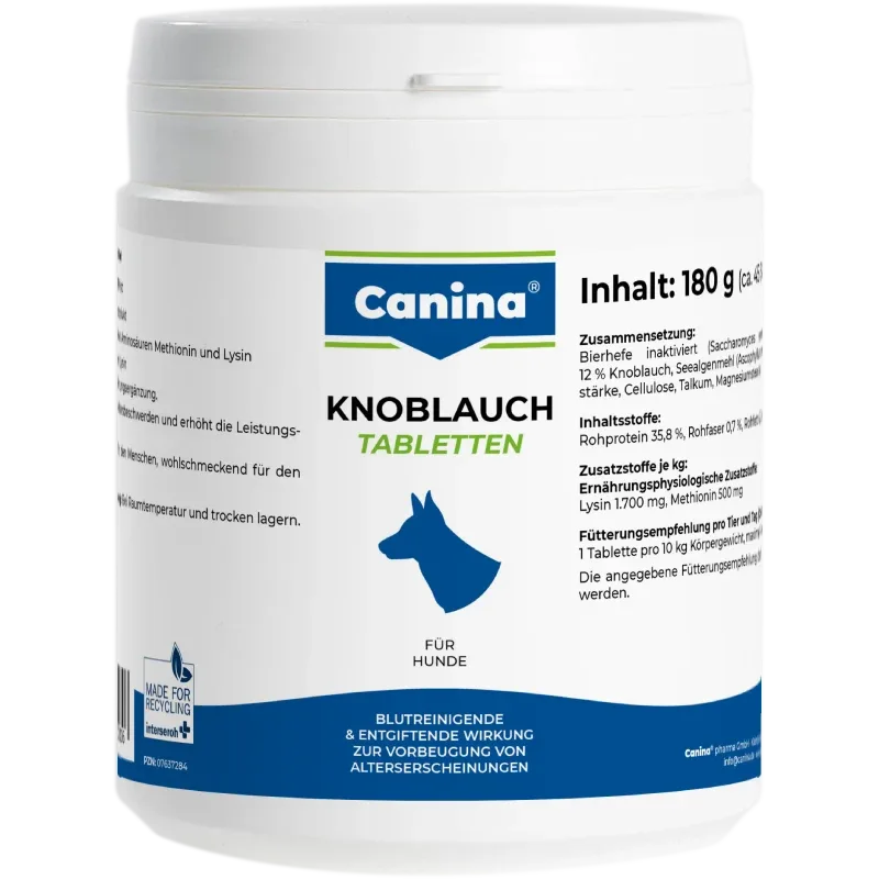 Canina Knoblauch Tabletten