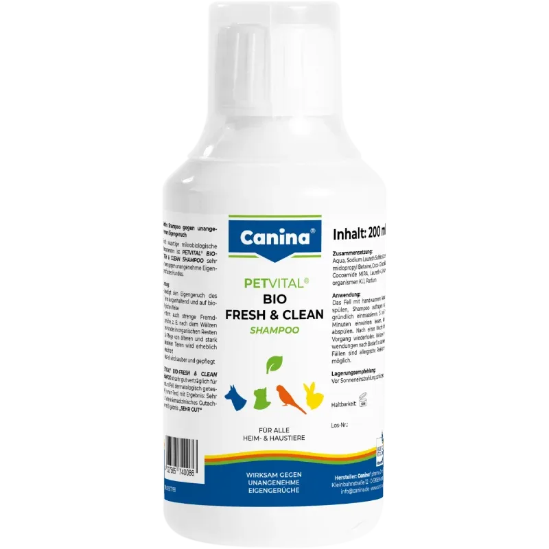 Canina Petvital Bio Fresh & Clean Shampoo