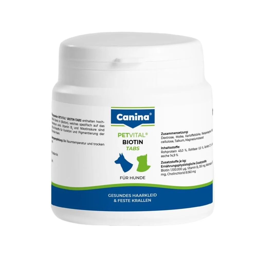 Canina Petvital Biotin Tabs | bestellen | bei Haut- und Haarproblemen