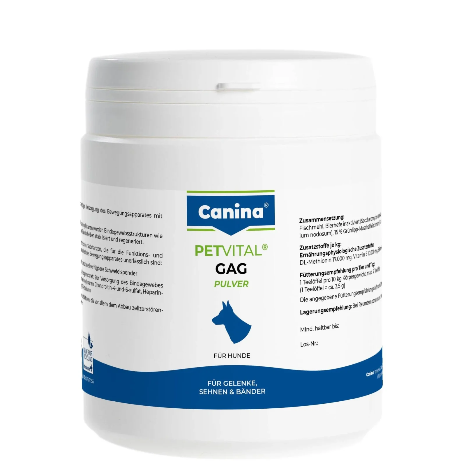 Canina PETVITAL GAG Pulver