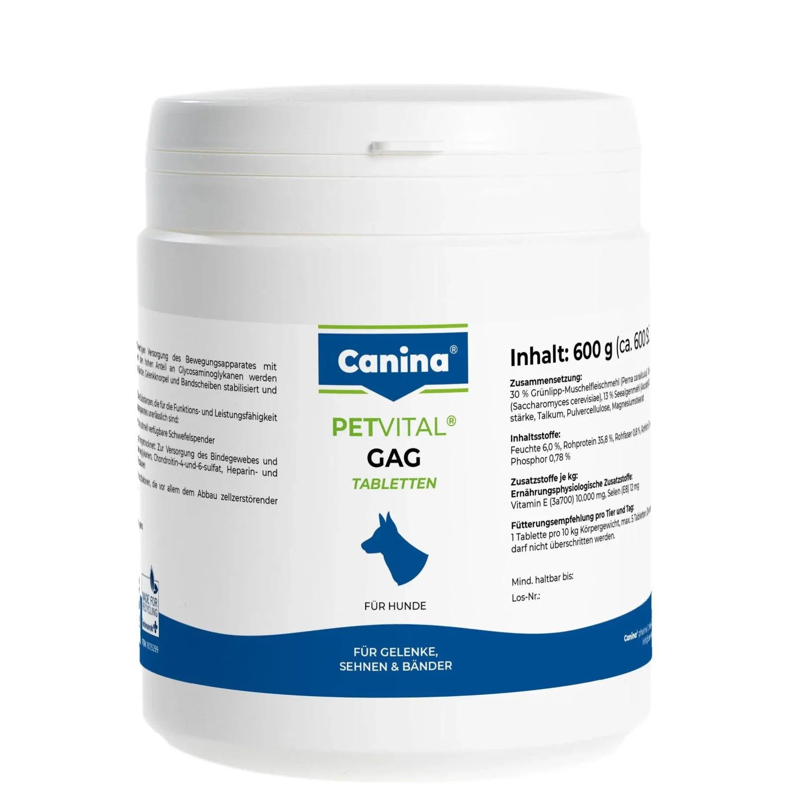 Canina PETVITAL GAG Tabletten