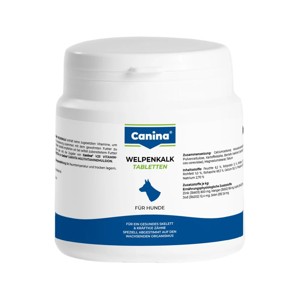 Canina Welpenkalk Tabletten | bestellen | Mineralfutter für Hundewelpen