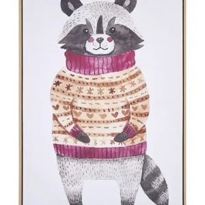 Canvas CAMPLI Tiermotiv 63 x 99 cm Grau - HaustierPro