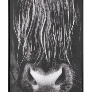 Canvas GALEATA Tiermotiv 63 x 99 cm Schwarz - HaustierPro