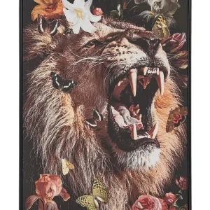 Canvasstoff MARRADI Tiermotiv 63 x 99 cm Bunt - HaustierPro