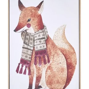 Canvasstoff MUCCIA Tiermotiv 63 x 99 cm Braun - HaustierPro
