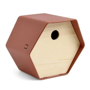 Capi Vogelhäuschen Hive 1 19x23x20 cm Rundes Loch Braun - HaustierPro