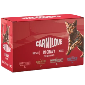 Carnilove Cat PB Gravy Multipack 12 x 85 g